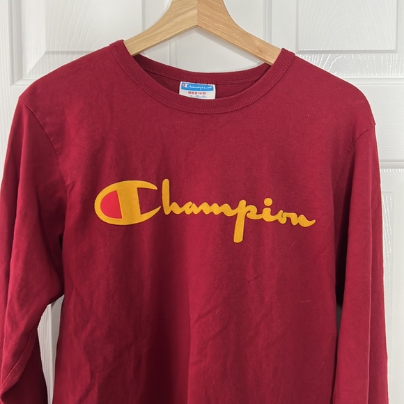 Champion long sleeve tee size M - Picture 2 of 6